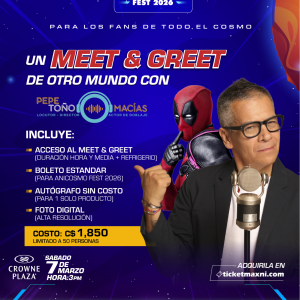 ANICOSMO FEST 2026 - MEET AND GREET PEPE TOÑO