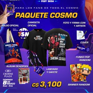 ANICOSMO FEST 2026 - PAQUETE COSMO