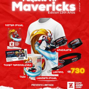 EXPO ANIME ZERO - PAQUETE VIP MAVERICKS